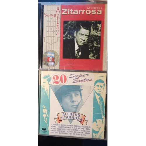 Alfredo Zitarrosa. Lote De 2 Cd Originales 