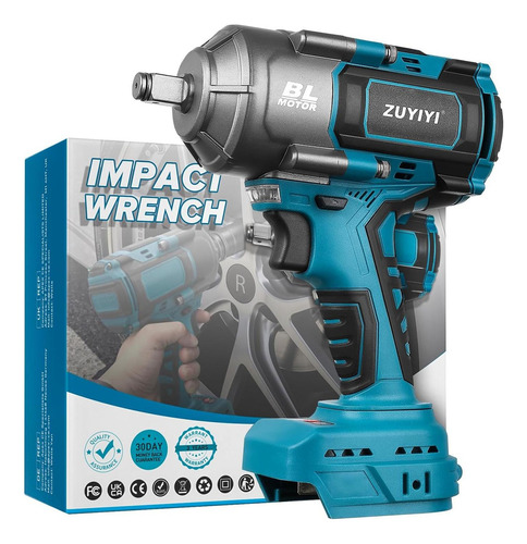 Llave De Impacto Inalámbrica Zuyiyi 1/2 1000n.m 18v