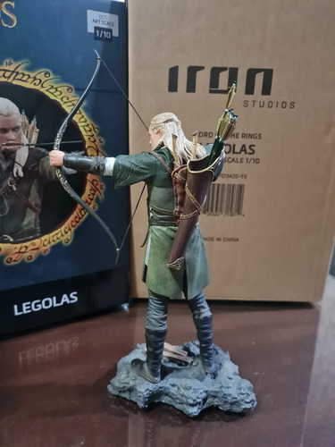 Estátua Legolas Lord Of The Rings 1/10 Iron Studios (Usado)