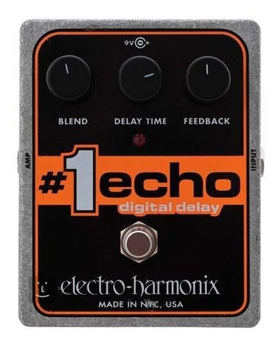 Pedal Efecto Eléctrica Electro Harmonix 1 Echo Digital Delay
