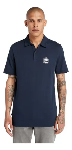 Playera Polo Para Hombre Timberland Refibra Tb0a6fjc433 Env o gratis