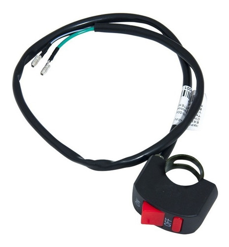 Imagem 1 de 2 de Botao Interruptor Liga/desliga Farol Auxiliar Moto Universal