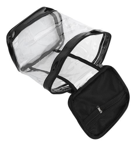 Neceser Transparente De Viaje Portátil De Pvc Transparente E