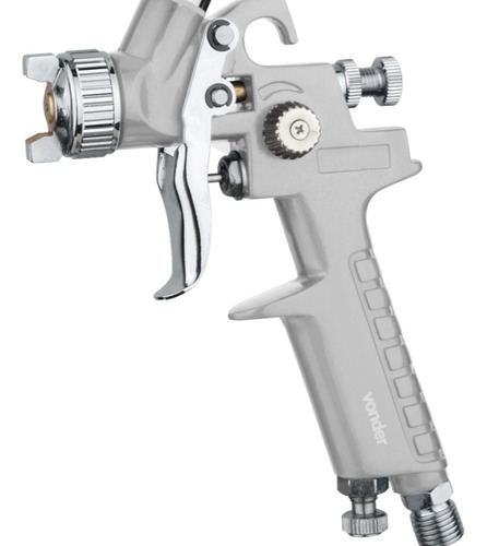 Pistola De Pintura Tipo Gravidade Bico 0,8mm Pgv 125 Vonder