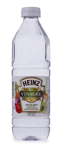 Bulto 24 Aderezo Vinagre Alcohol Heinz 500ml 0257 Ml.