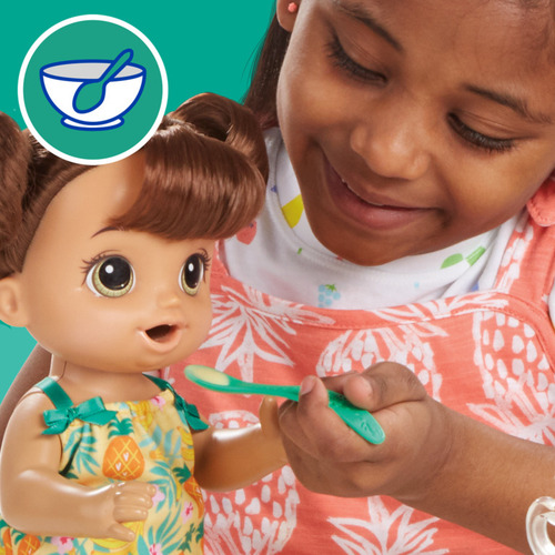 Baby Alive Misturinha Sabor Tropical Morena - Hasbro E6944