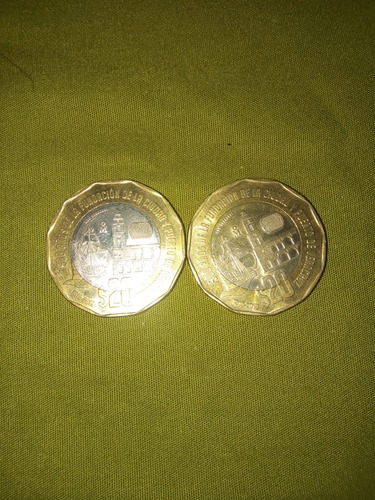 Moneda De 20 Pesos Conmemoración De Veracruz 