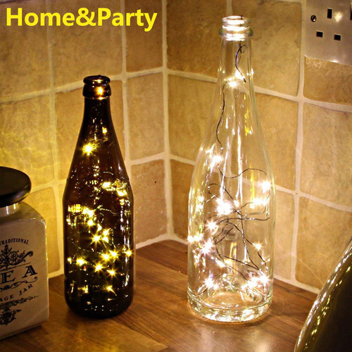 Cadena De Alambre De Cobre Con Luz Led Sumergible J Night Li