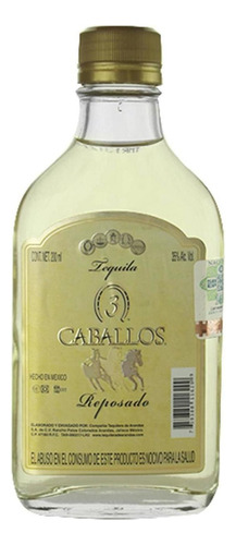 Pack De 12 Tequila 3 Caballos Reposado 200 Ml