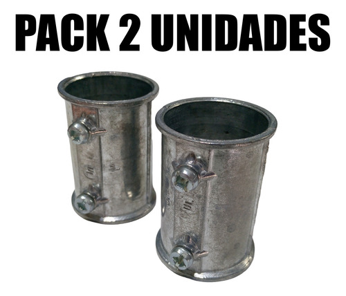 Pack Union Anillo 1 Pulgada Galvanizado Emt Par Tubo Conduit