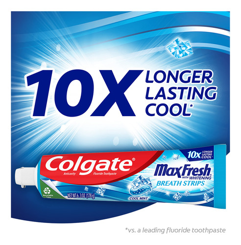 Pasta De Dientes Colgate Max Fresh Travel Size Cool Mint 20