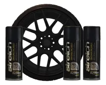 Comprar Stretch Pintura Removible Vinilo En Aerosol Negro Mate X3und