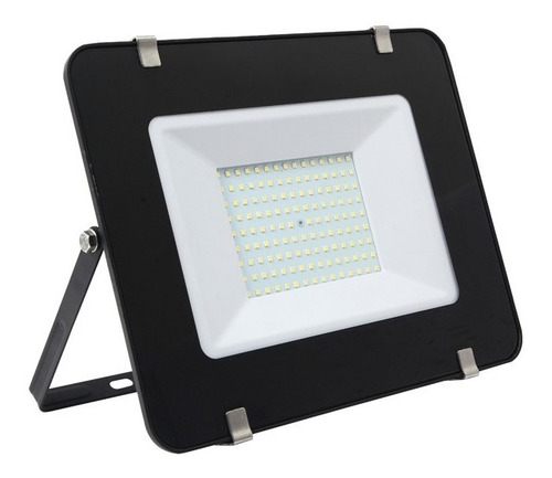 Reflector De Led Delgado 150 W16,500lm Foy Rf150 Carcasa Negro Luz Blanco Frío
