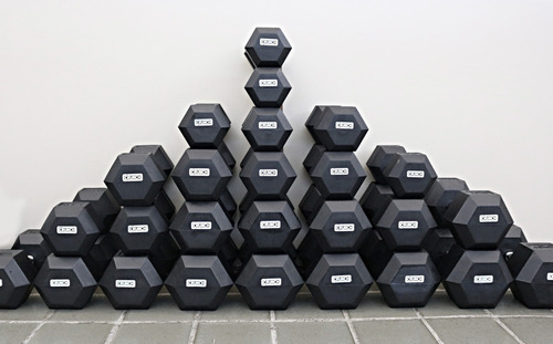 Kit De Dumbbells Hexagonal 10 A 30 Kg