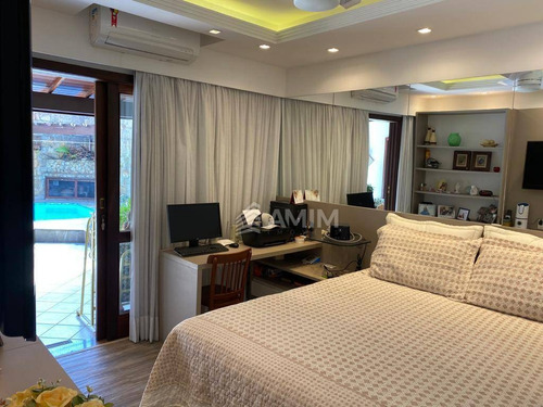Casa Com 5 Dormitórios À Venda, 350 M²- Pe Pequeno - Niterói/rj - Ca0686