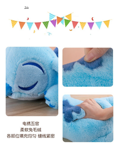 Peluche 2024 Lilo And Stitch De 40 Cm, Hermosa Almohada