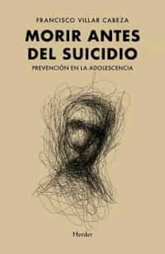 Libro- Morir Antes Del Suicidio -original