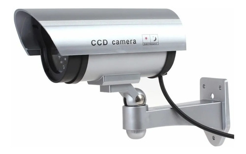 Imagen 2 de 4 de Camara De Seguridad Falsa Aspecto Super Realista C/ Luz Led®