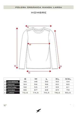 Polera Manga Larga Con Bolsillo Blanca Hombre Falcone