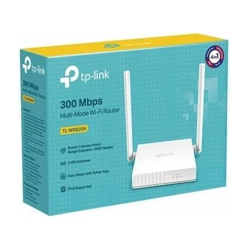 Router Wifi Multimodo Tp-link Tl-wr820n 300mps 2 Antenas