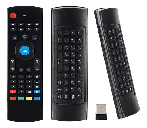 Air Mouse Mini Wireless Keyboard Remote 2.4g Multifuncional