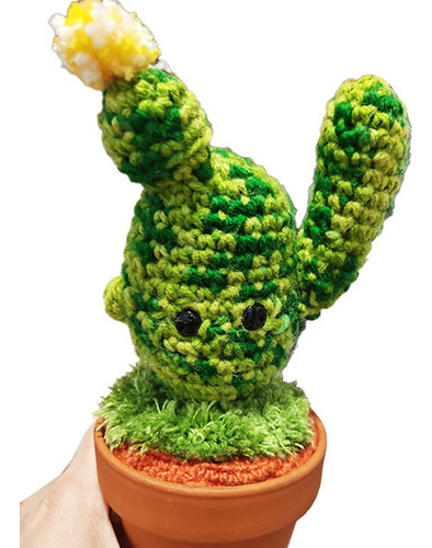Amigurumi Cactus En Maceta De Terracota