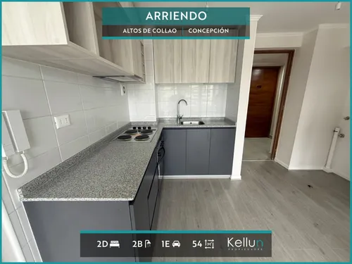 Arriendo Altos De Collao | 2 Dormitorios | Tipo Mariposa
