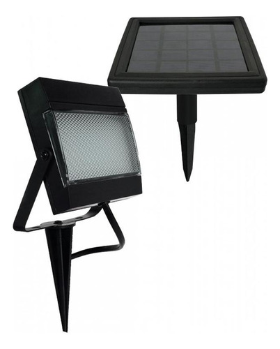 Refletor Solar Led 2w Com 200 Lumens Branco 18505 Ecoforce