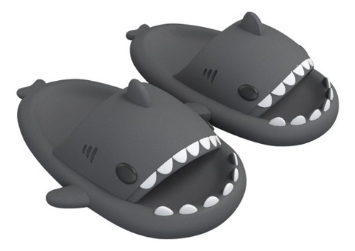 Sandalia Tiburon Comodas Eva Dama Hombre Shark Chancla 4cm