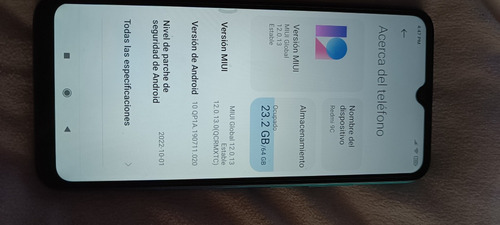 Celular Redmi 9c Color Verde (Usado)