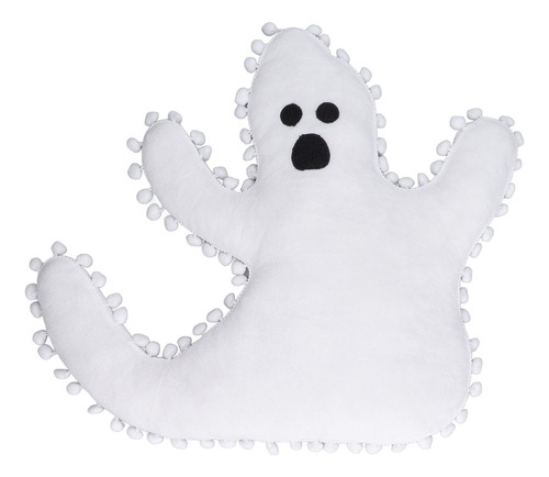 Q Cojín De Peluche Con Diseño De Fantasmas De Halloween