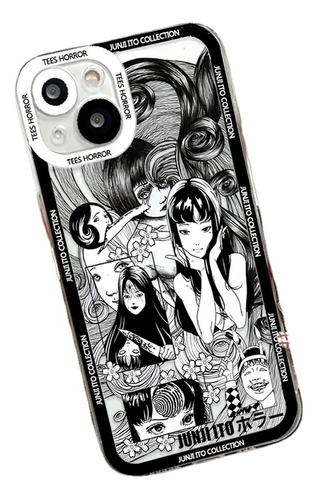 Funda De Teléfono Junji Ito Tees Horror Para iPhone 15 14 13