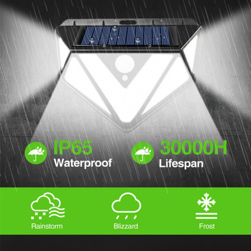 * Q Outdoor Lightning, Luces Alimentadas Por Sensor De