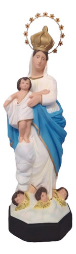 Imagem De Nossa Senhora Das Vitorias 44 Cm Aureola Pedras