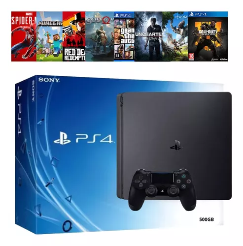 PlayStation 4 1 Tb Pro Seminovo com Brinde