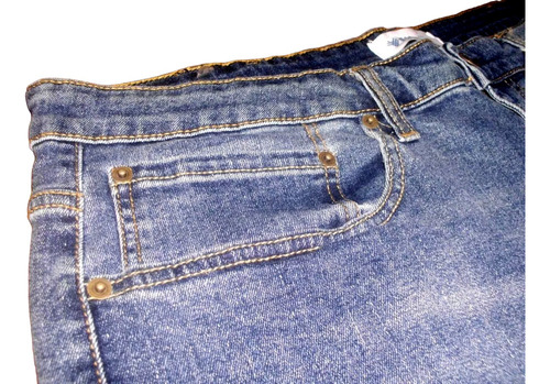 Bermuda De Jean Azul Para Hombre (nueva) Talle 40