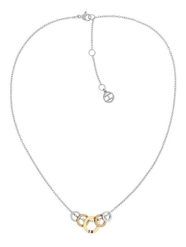 Imagen 1 de 3 de Collar Tommy Hilfiger Dama Color Plateado 2780308 - S007