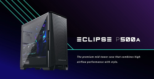 Gabinete Phanteks Eclipse P500a Mesh Frontal 2coolers 140mm