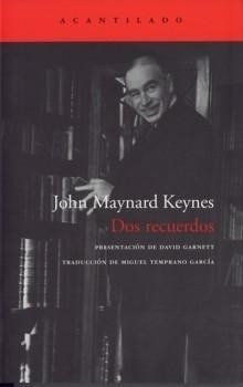 Dos Recuerdos (acantilado 132) - Keynes John Maynard (papel)