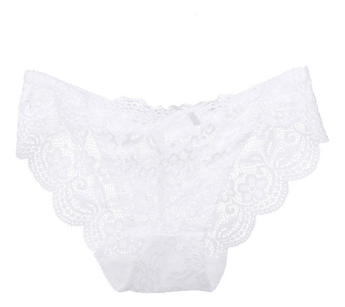 Braguitas De Encaje Con Lazo Para Mujer, Cintura Baja, Tanga