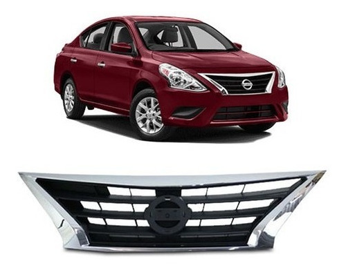 Imagem 1 de 3 de Grade Para-choque Dianteiro - Versa 2015 2016 2017 Nissan