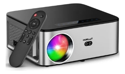 Projetor Horlat T09 1080p 2g+32gb 26000 Lúmens Android Preto