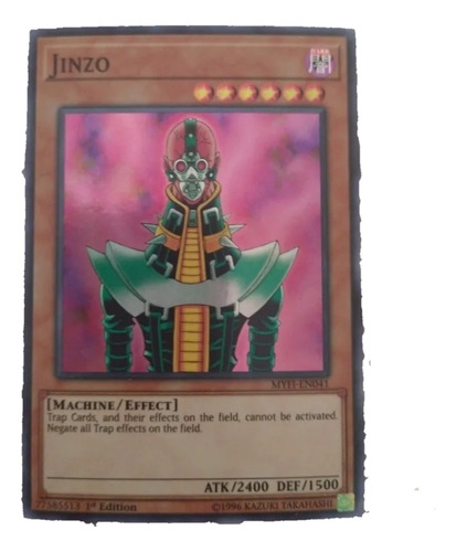 Jinzo Super Raro Yugioh Excelente Estado