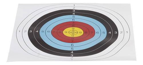 20 Piezas De Objetivos De Papel Para Tiro Con Arco De 40 X 4