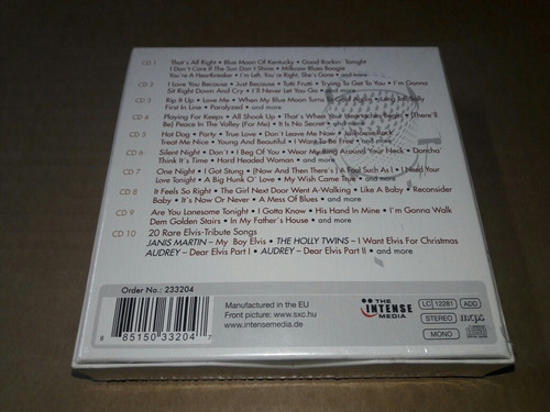 Elvis Presley - golden Boy All 146 Originals Box Set 10 Cds