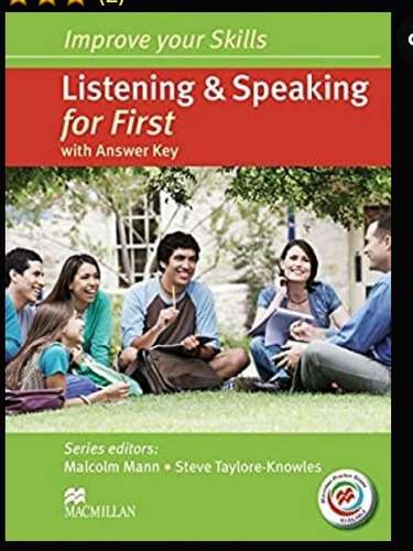 Libro Listening &speaking For First Mcmillan 2 Audio Cds