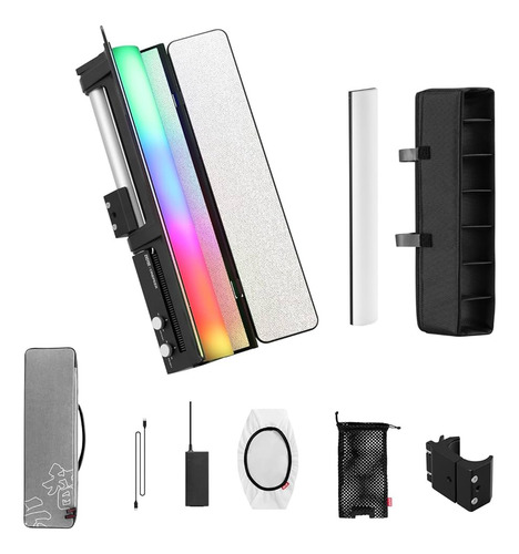 Barra Led 100w Rgb Zhiyun Cinepeer C100 Combo Tubo De Luz