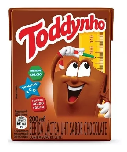 Bebida Láctea Uht Chocolate Toddynho Caixa 200Ml