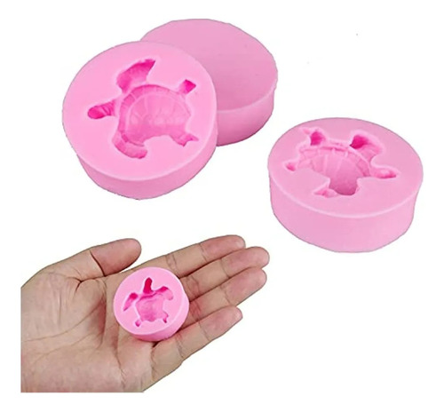 10pcs Molde Resina Tortuga Marina Molde Silicona 3d Animales