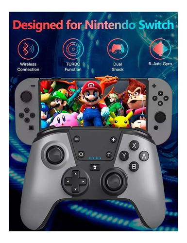 Mando Pro Controller Para Nintendo Switch Pc Android